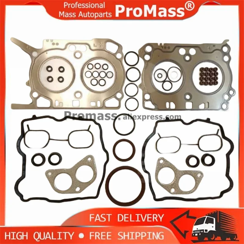 New 010105-AB420 10105AB420 FB25 Engine Full gasket Set kit For Subaru Legacy Liberty outback 16V 2498cc 2.5L 2.5 L 2015-