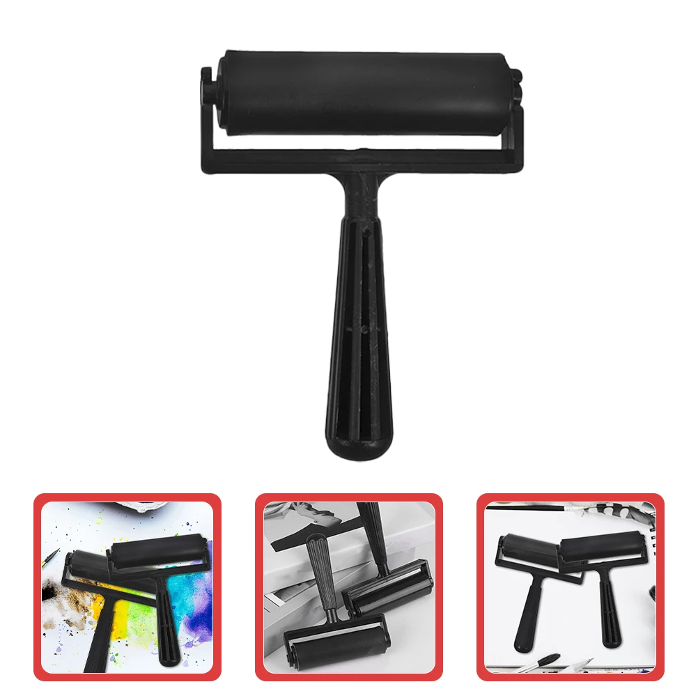 3 قطعة بكرات الطباعة لصنع الطباعة الماس الفن لتقوم بها بنفسك الحرفية الحبر تطبيق السلس سطح اللوحة لوازم متعددة الوظائف #3