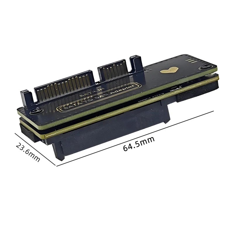 SATA 3.0 para SAS Riser Card, SAS HDD Data Recovery Cartão de Expansão, SATA Cable Converter, 6G, 2.5 ", 3.5"