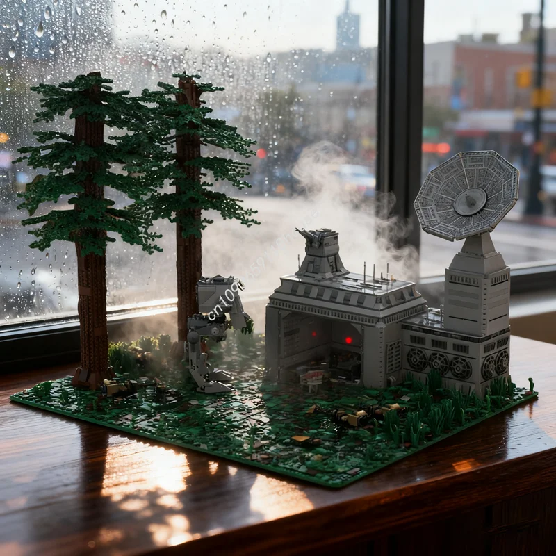 5861pcs MOC SW Imperial Endor Base Star Battle Model Building Christmas gift blocks Architecture toys Assemble DIY idea Birthday