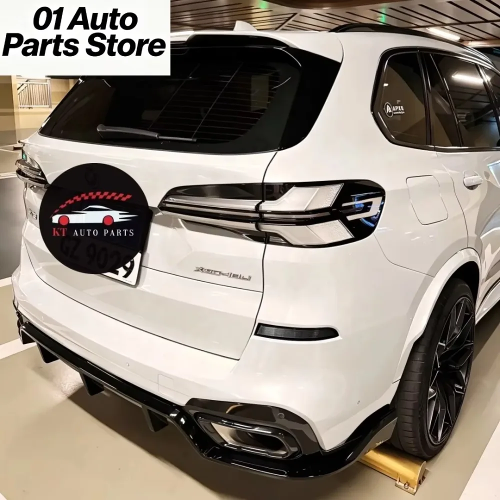 A Set Clear Taillights For BMW X5 G05 G18 Venom LED Taillights X5M F95 Handmade Modify Taillights