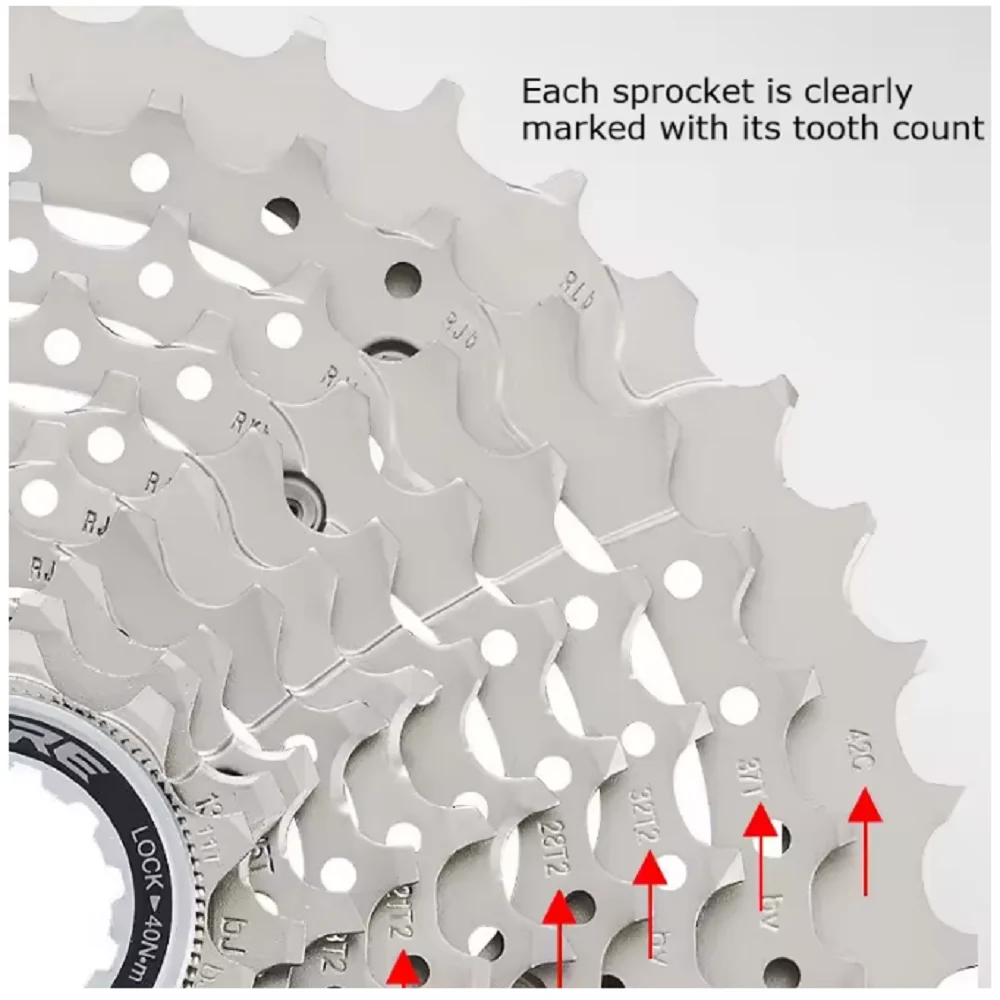 Deore 10 Speed Bike Cassette M4100 10S MTB Mountain Bicycle Freewheel for Road BikeShimano view 4