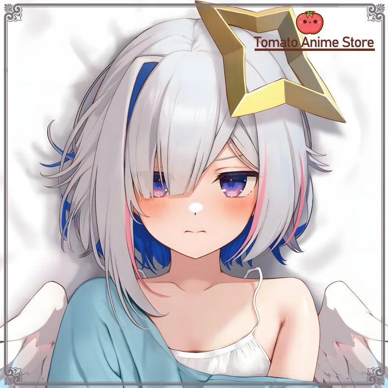 

Hololive Vtuber Amane Kanata Hing Body Pillow Case Cosplay Dakimakura Pillows Otaku Pillowcase Cushion Cover Bedding Gift