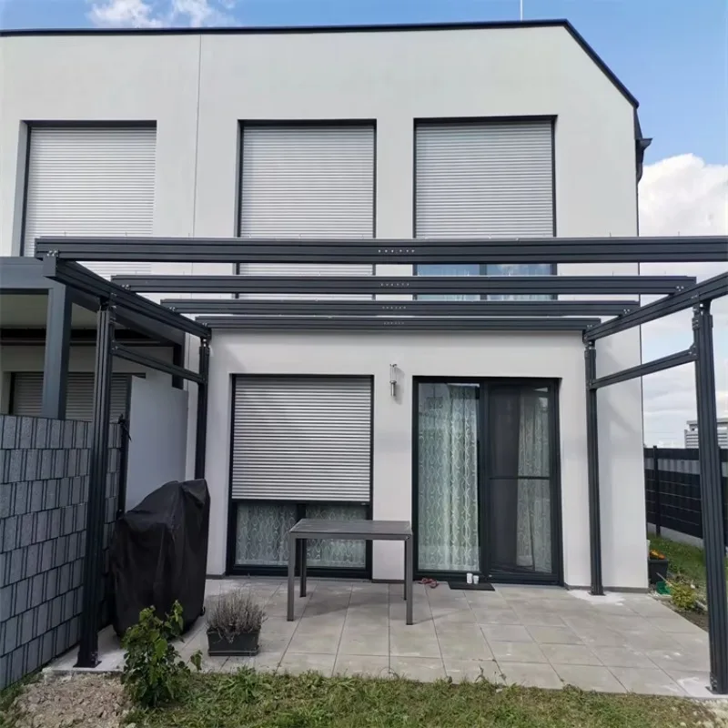Wholesale Customized Solar Carport Aluminum Carport Structure Solar Mounting System Car Shed for Home Commercial Use