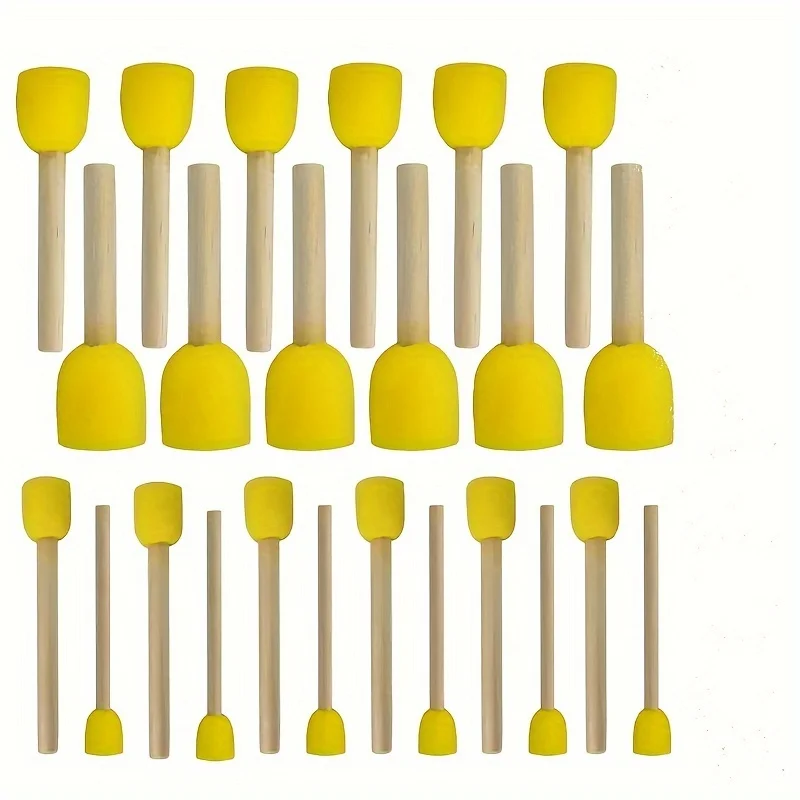 24Pcs Sponge Paint …