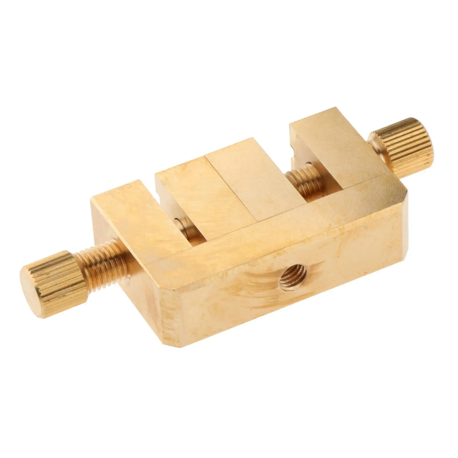 Premium Brass Watch Vise Clamp Bench Holder for Professional Watch Repair Tools and Jewelry Work