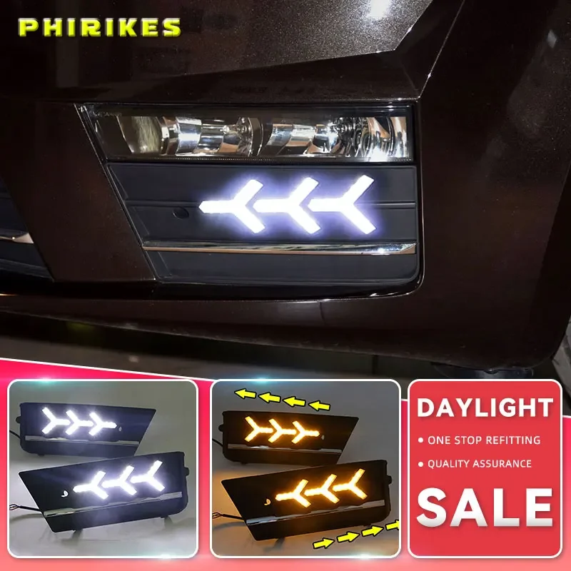 

For Skoda Octavia A7 Sedan /Combi For RS 2013 2014 2015 2016 2017 Car-Styling Front DRL Daytime Running Light Fog Lamp Fog Light