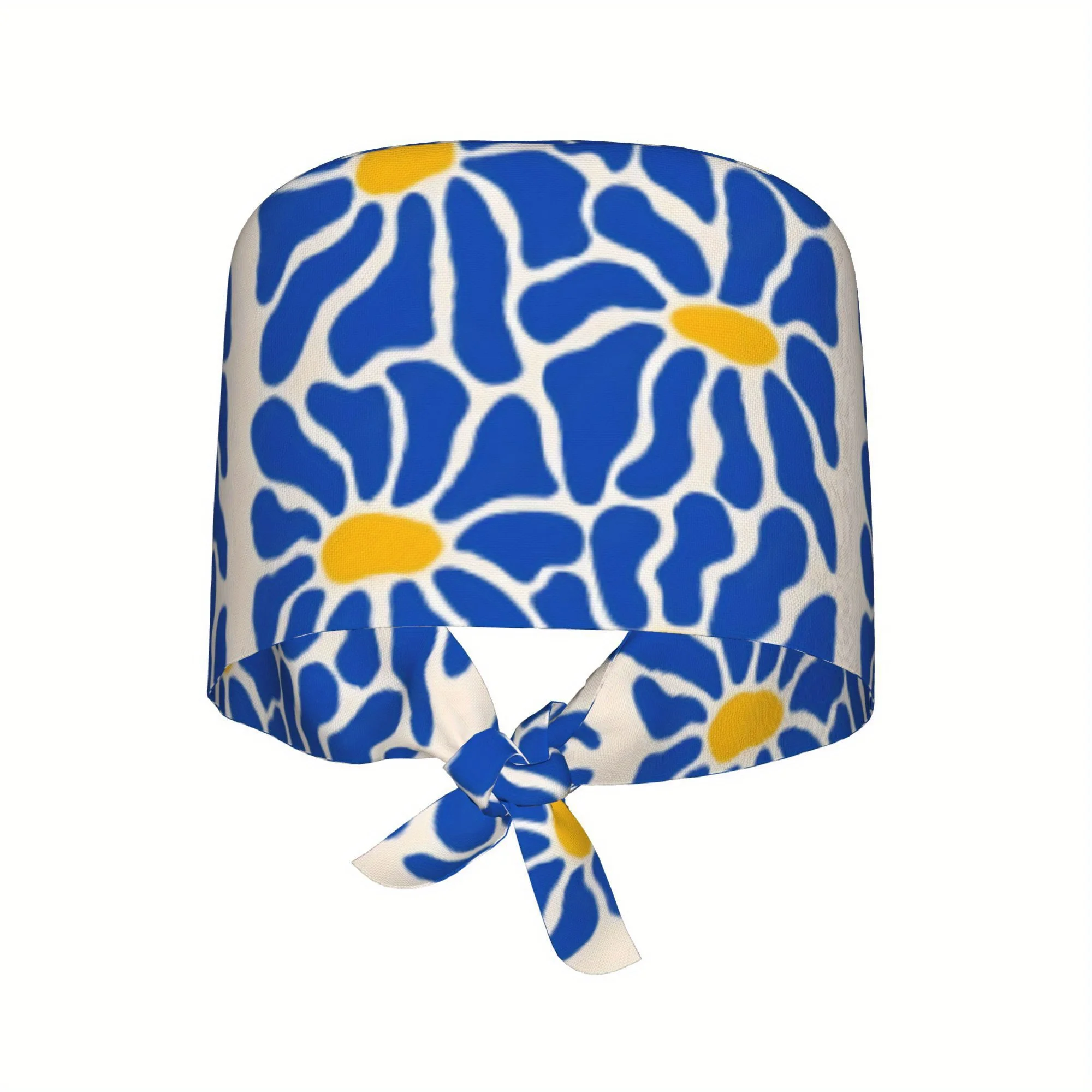 1pc Lobster Italian Seafood Frog Mushroom Lemon Print Chef & Nurse Scrub Hat - Lightweight, Knit Polyester, Ideal for Halloween,