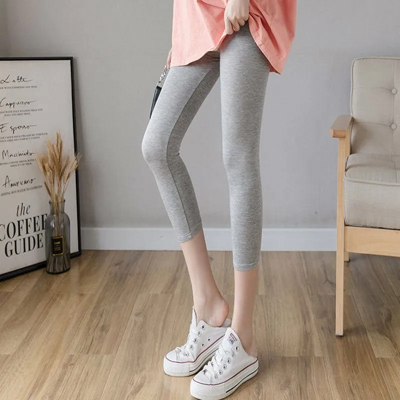 Sevenpoint Women's Slimfit Leggings Modl Thin Sum Base Layer Pants Fashionable Comfortable Breathable for Middle-aged Neutral