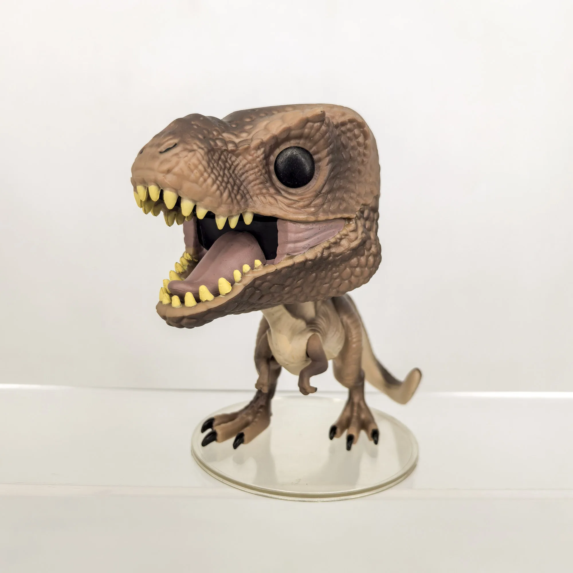 

JURASSIC WORLD Тираннозавр REX Модель динозавров Виниловая фигурка Коллекция фигурок Настольные украшения Детские рождественские подарки