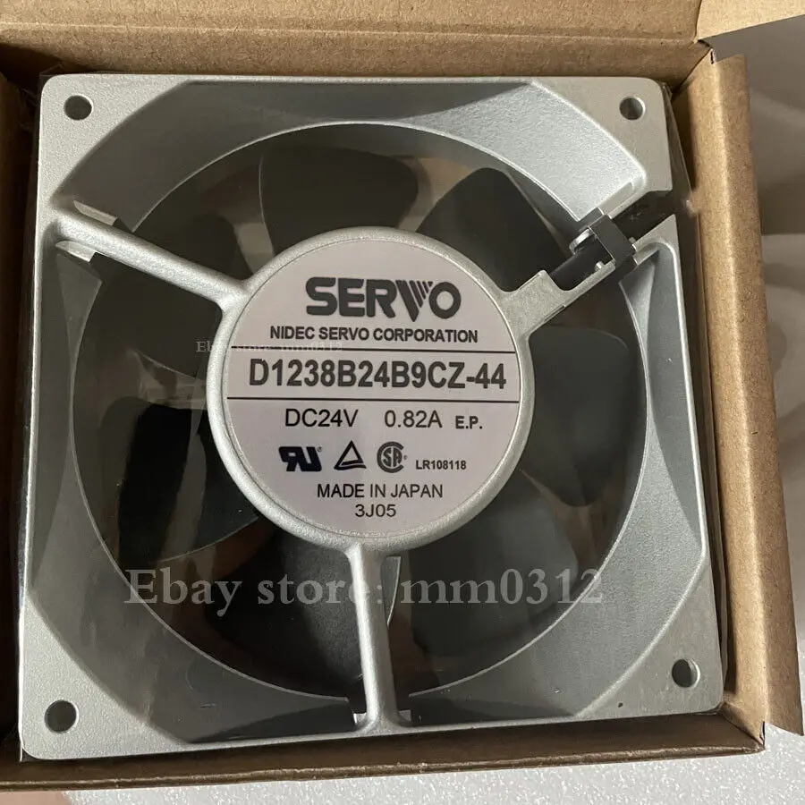 Qty:1pc high air volume fan D1238B24B9CZ-44 24V 0.82A 12038