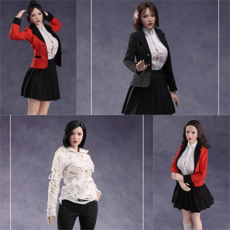 

Presale BOOK MEN TOYS 1/6 Scale Gu BM02 Female Soldiers Movable Eye Head Carving for 12" TBL AT201/202 Body