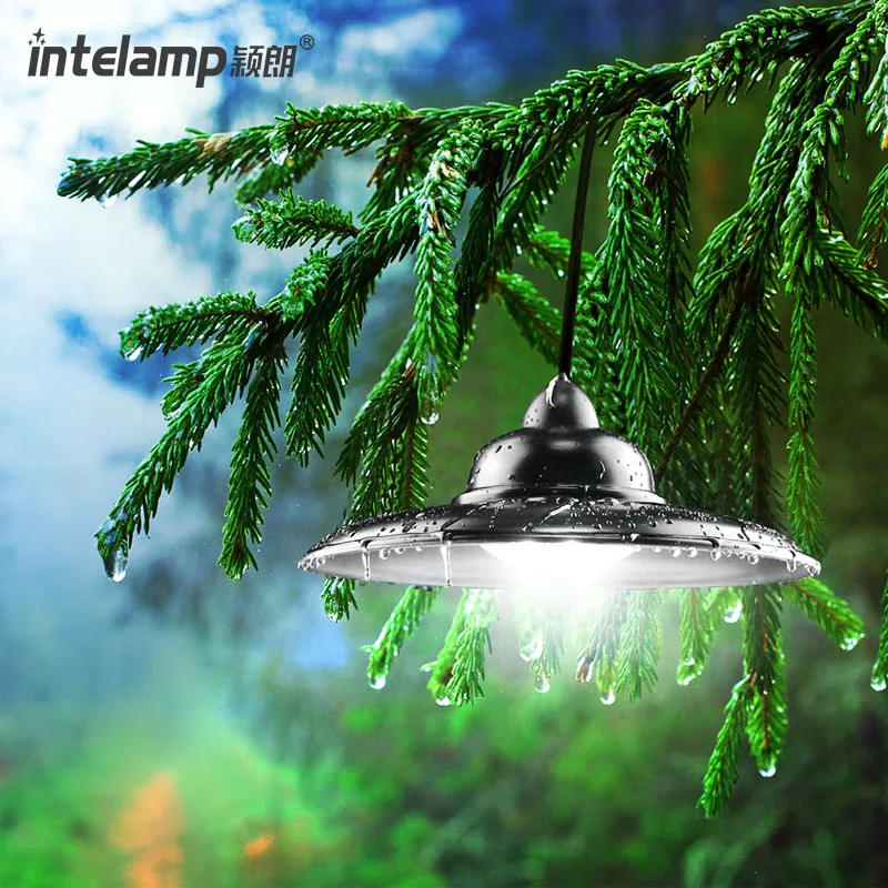 Imagem -05 - Intelamp-remote Solar Hanging Shed Light Ip65 Impermeável Solar Pendant Light3 Temperatura de Cor Armazenamento