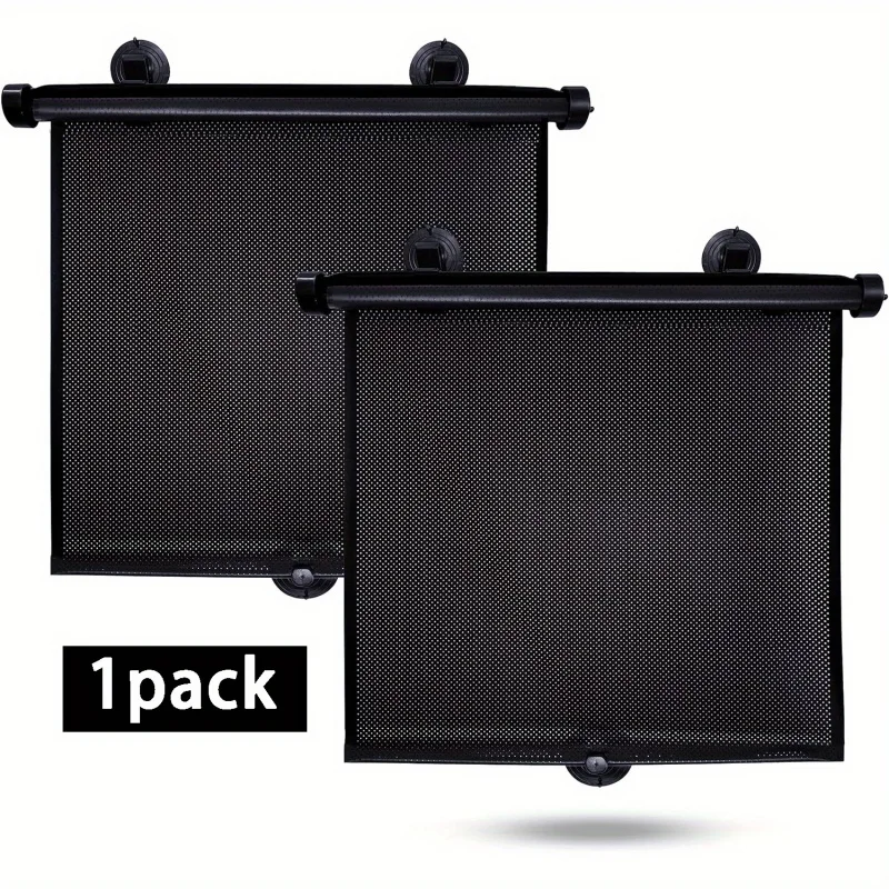 1Pcs Retractable Car Sunshade Roller-UV and Sunlight Glare Protection,Easy to Slide, Instant Sun Protection,Travel Accessories