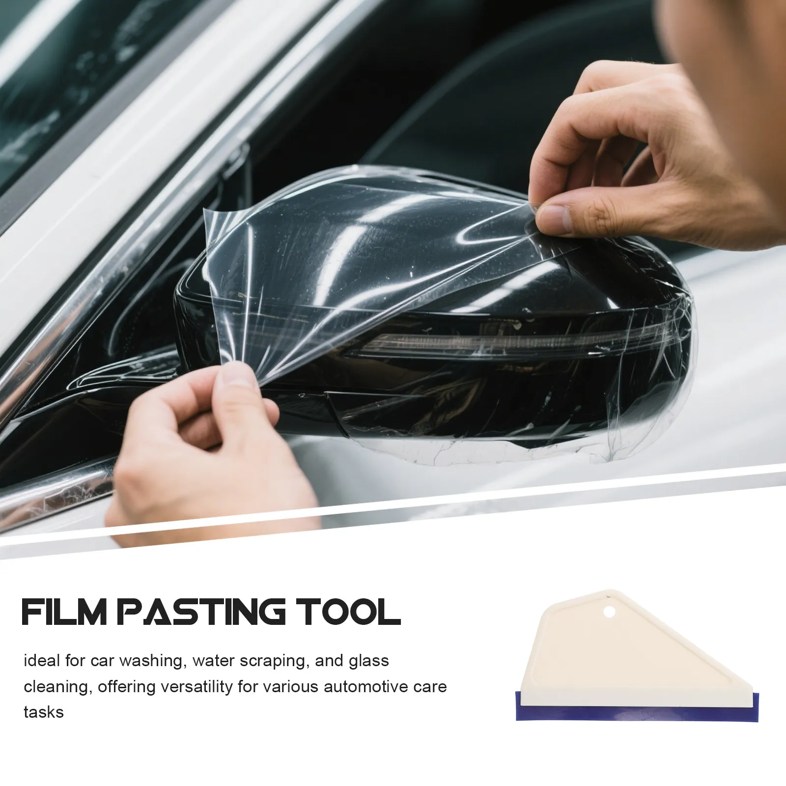 4Pcs Car Window Tint Tools Vinyl Squeegee for Auto Film Bubble-Free Application Auto Window Film Installation Kit