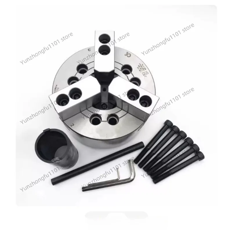 SB-204 SB-205 SB-206 Hydraulic Chuck Oil Pressure Three-jaw Hollow Hydraulic Chuck for Mechanical CNC Lathe