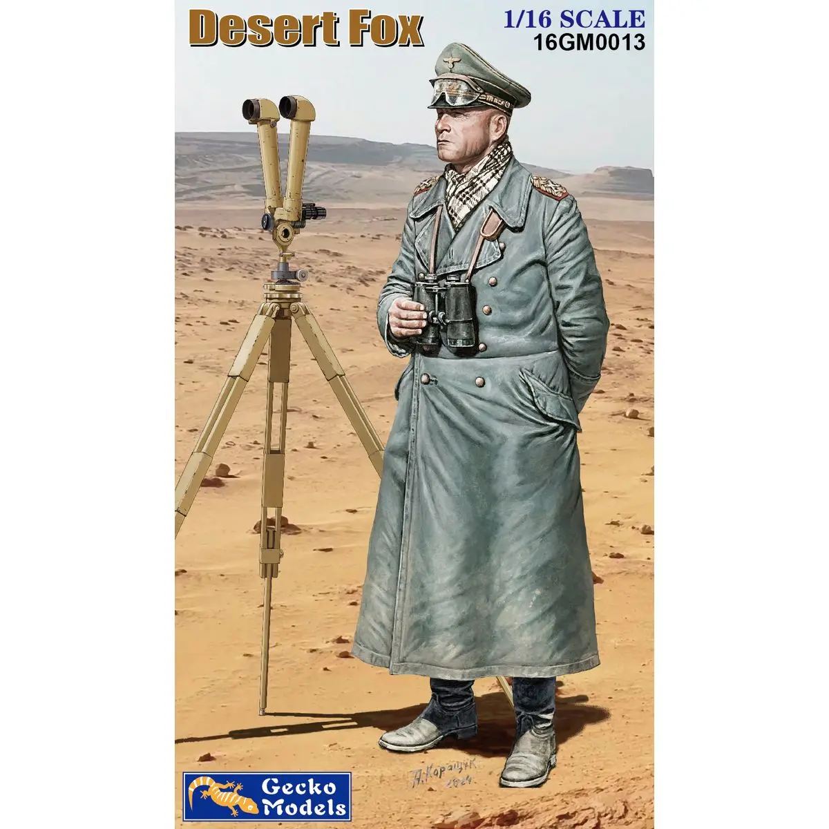 

Gecko Models 16GM0013 1/16 Desert Fox - Scale Model Kit