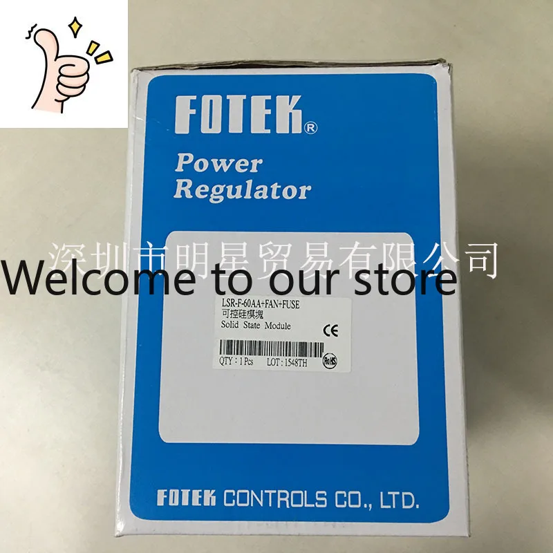 Taiwan FOTEK Yangming LSR-F-60AA + Three-phase Enhanced Heat Dissipation Solid State Module Is Brand New And Original.