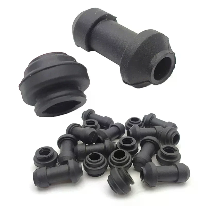 Motorcycle Scooter Brake Upper Lower Pump Caliper Shock Absorber Sleeve Dust Covers Disc Waterproof Rubber Caps