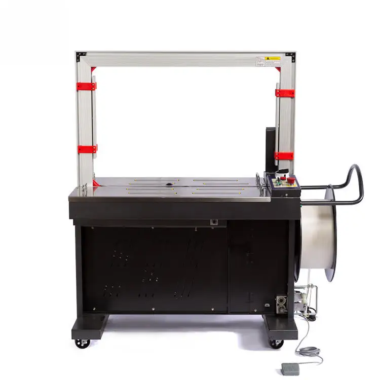 ماكينة ربط الحزام البلاستيكية ذات الصندوق الكرتوني الأوتوماتيكية #2