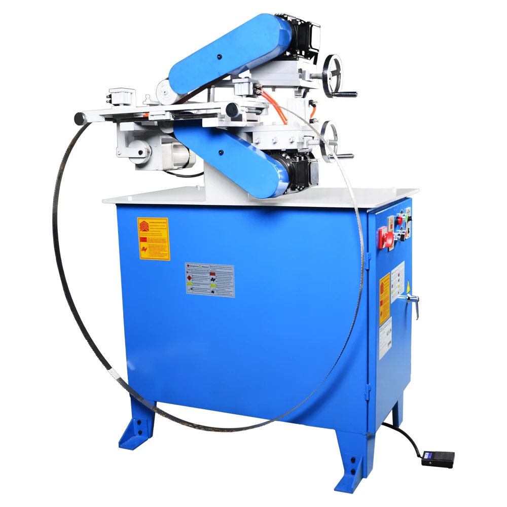 Auto Bandsaw Blade Dual Side Clean Grinder Weld Seam Polishing Machine