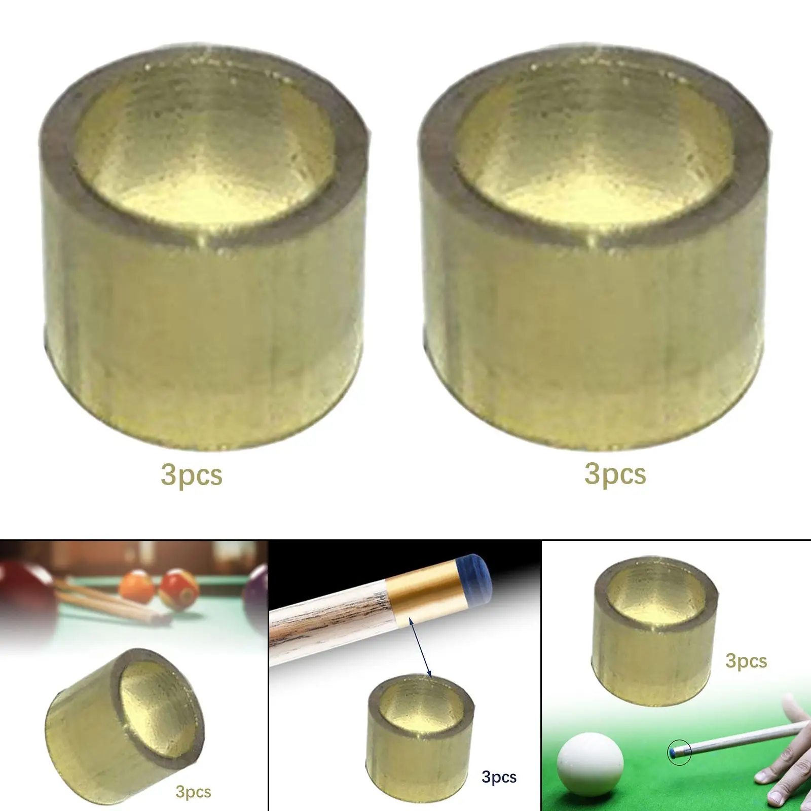Наконечники для бильярдного кия, запасные части, практичные запасные трубки для снукера