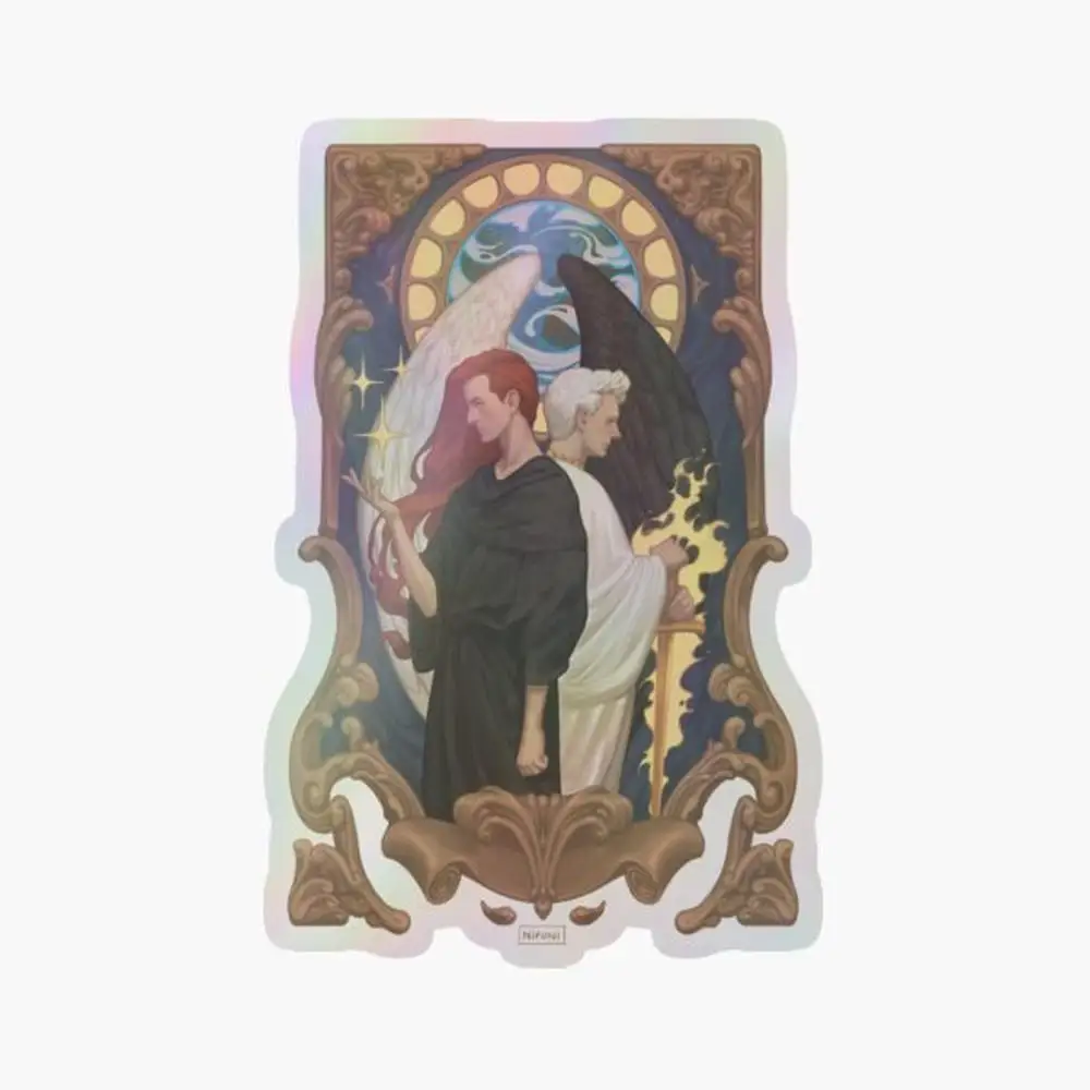 

World Holographic Sticker for Laptop Decor Bedroom Car Cute Cartoon Art Fashionable Public Suitcase