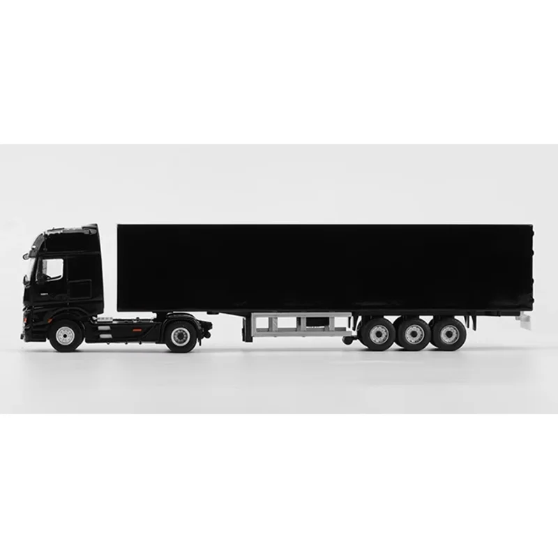 Perka Diecast 1/64 Scale Container Truck Engineering Transport Pallet truck Express Delivery Vehicle Alloy Simulation Car Model