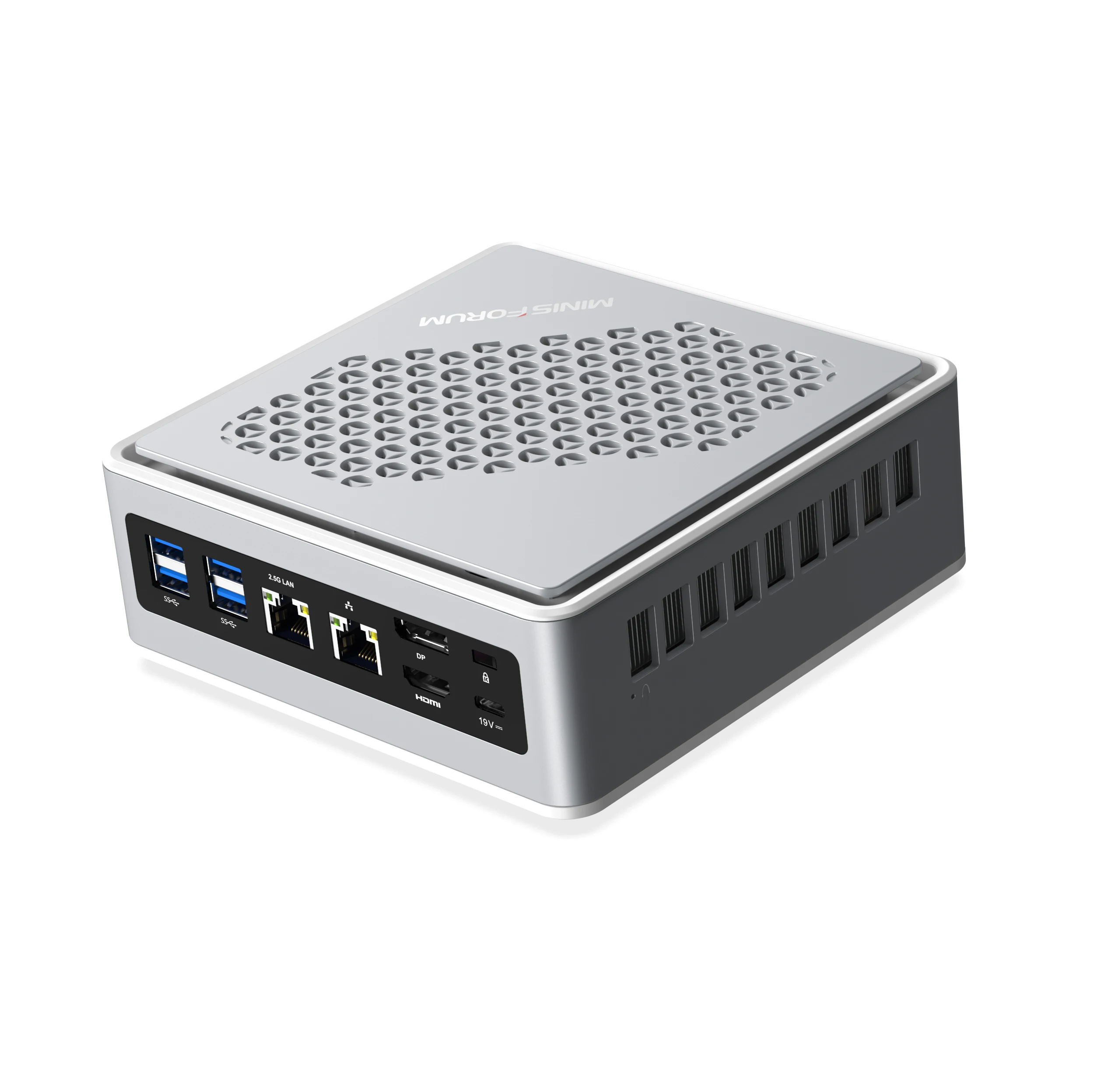 Minisforum Elitemini HM90 Mini PC AMD Ryzen 9 4900H Komputer stacjonarny Dwa porty RJ45 DDR4 32 GB 512 GB SSD WIFI6 HD Mini PC Gamer