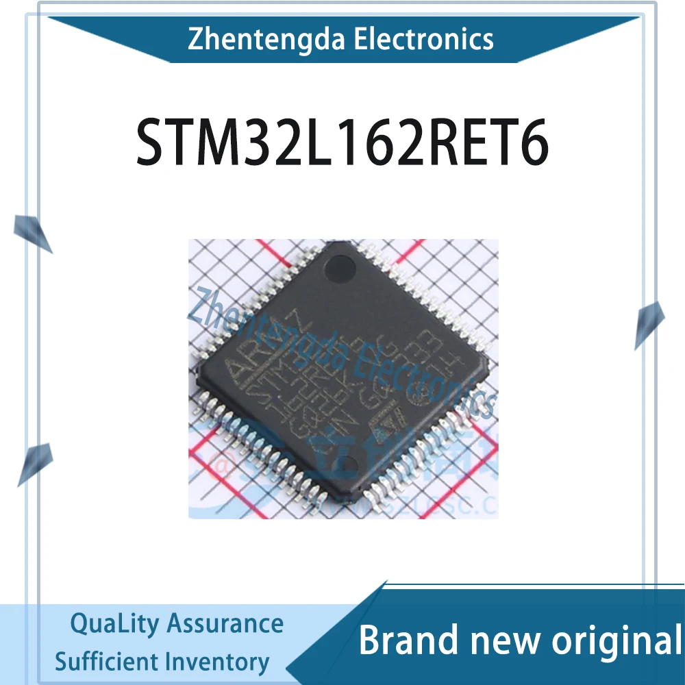 STM32L162 STM32L162RET6 IC MCU Chipset LQFP-64