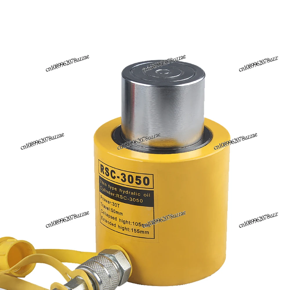 

Short Type Hydraulic Jack Rated Load 30 Tons Stroke 50MM RSC-3050