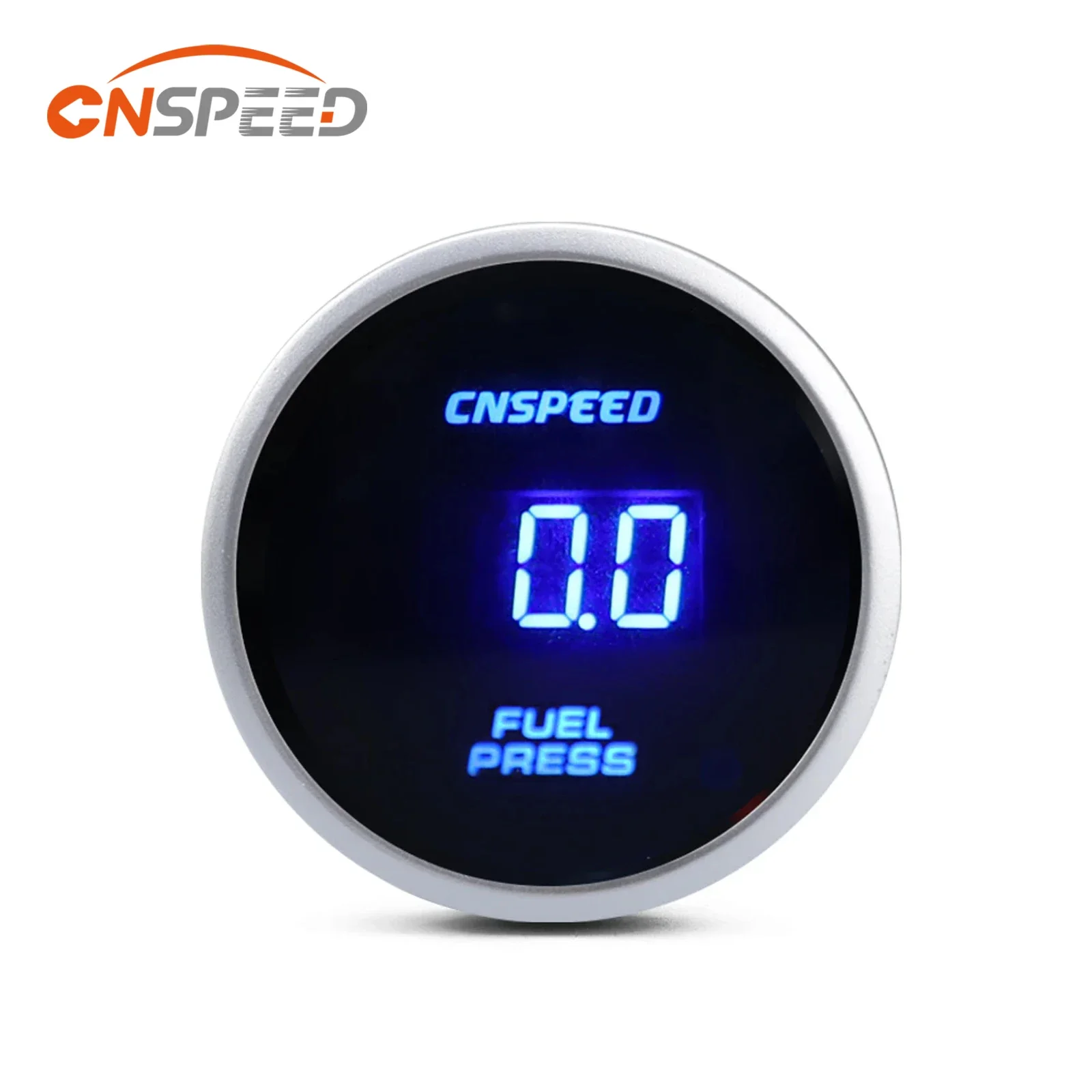 

2" 52mm Universal Racing 0-10Bar Digital Fuel Level Gauge Car Auto Fuel Level Meter Smoke Lens White Shell With Sensor 12v/24v