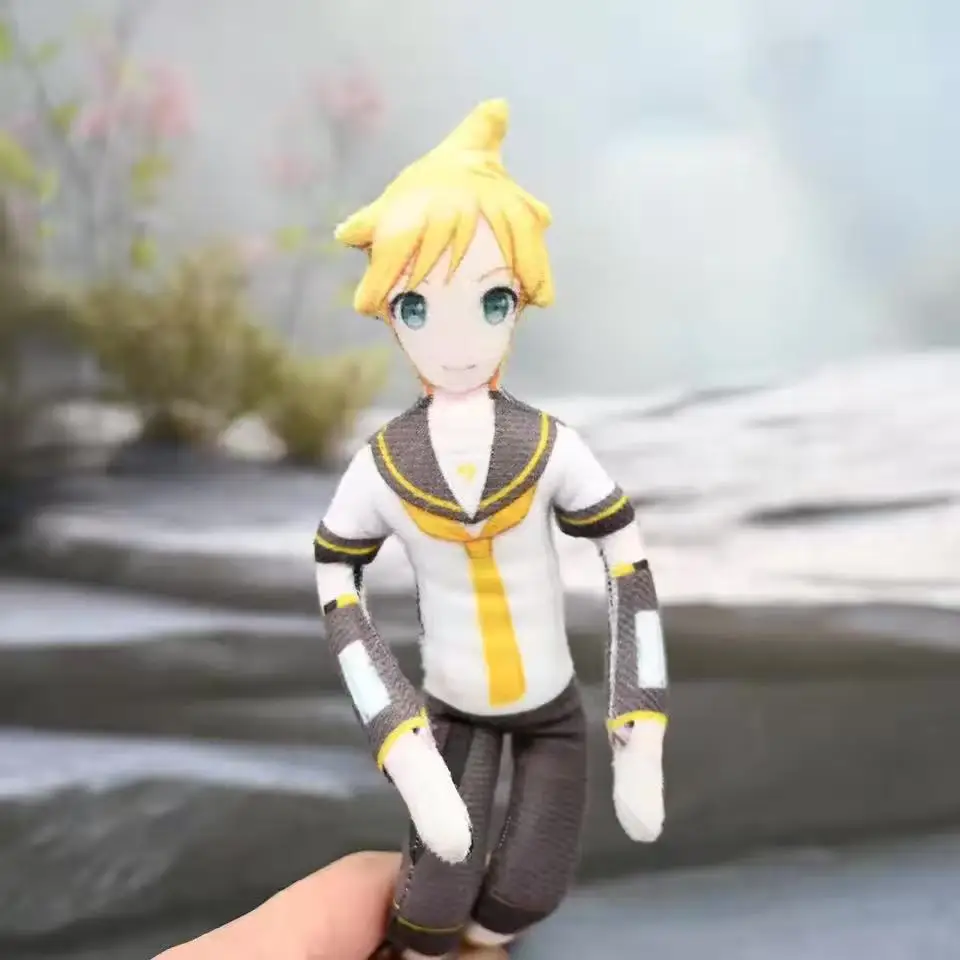 Anime Kasane Teto Mizuki Len Rin Cosplay Doll Stuffed Mascot Twistable Shape Body Wire Skeleton Action Dolls Accessories view 6