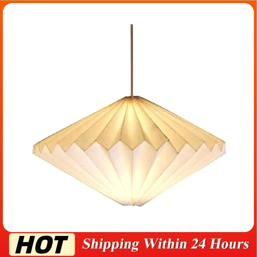 

Потолочный абажур оригами в скандинавском стиле, бумажный абажур для фонаря, креативный декоративный светильник для декора гостиной