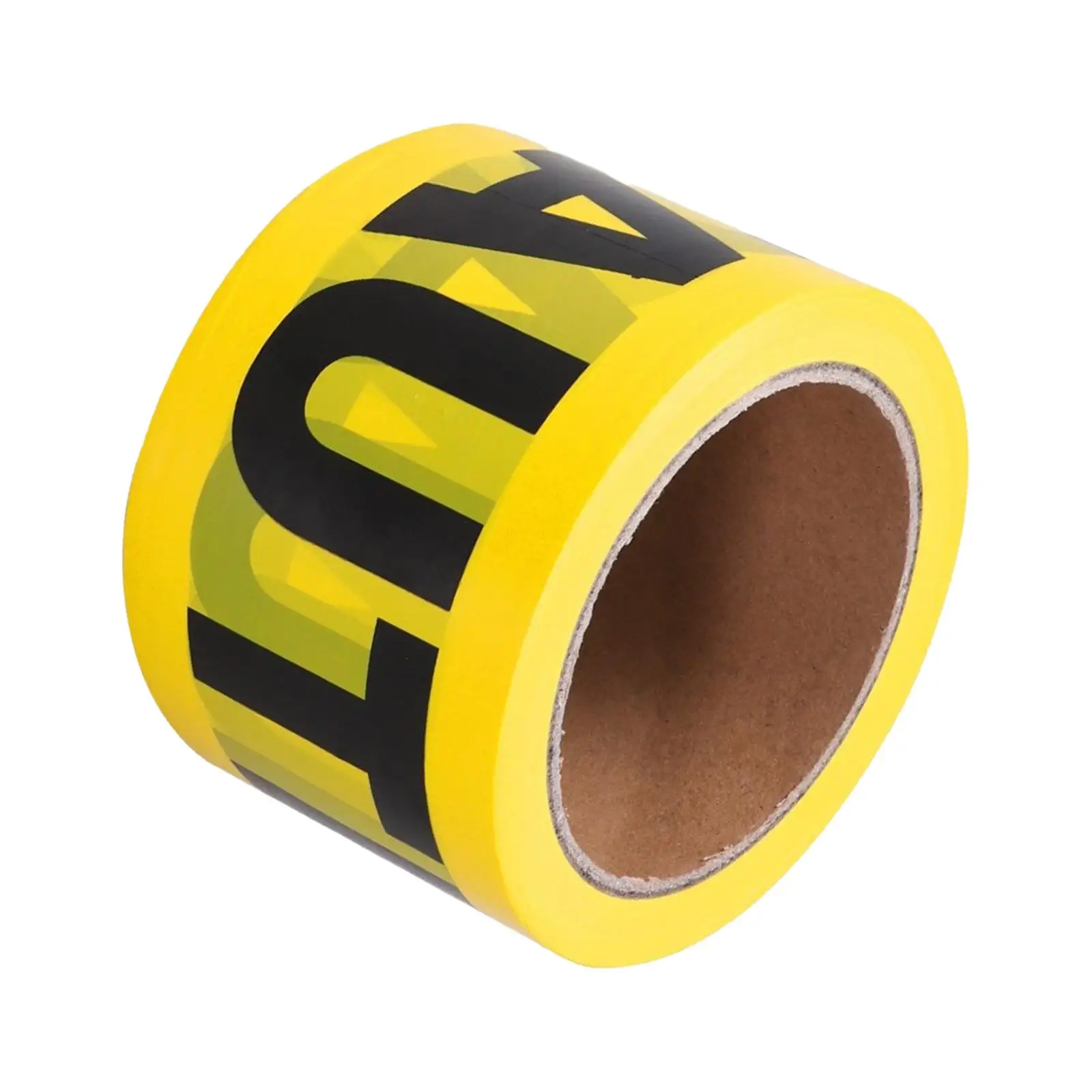Yellow Black Warning Barrier Tape 3 Inch Wide 100m Long Caution Safety Tape for Danger Area Supplies