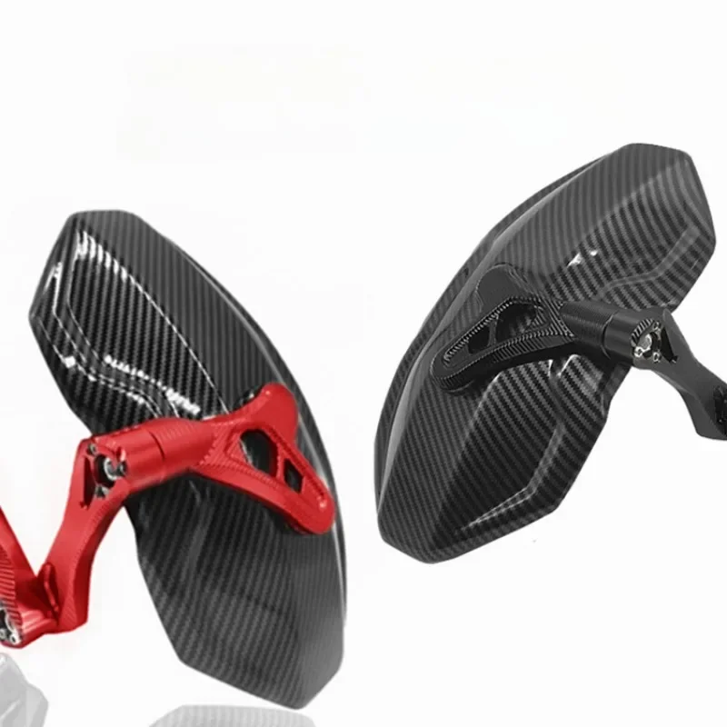CNC Craft Motorcycle 3rd Generation Rear Fender Adjustable Imitation Carbon Fiber Aluminium Alloy Rear Wheel Fender Mudguard