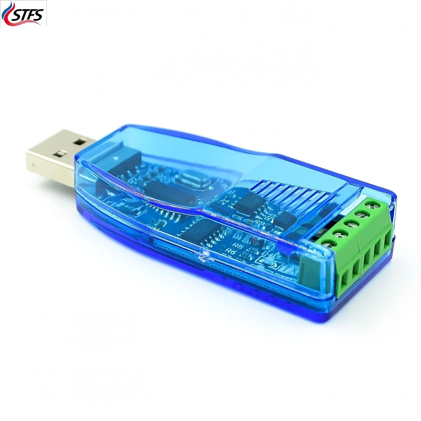 Convertidor Industrial USB A RS485, Protección mejorada, convertidor RS232, compatibilidad V2.0, módulo de placa de conector estándar RS-485 A