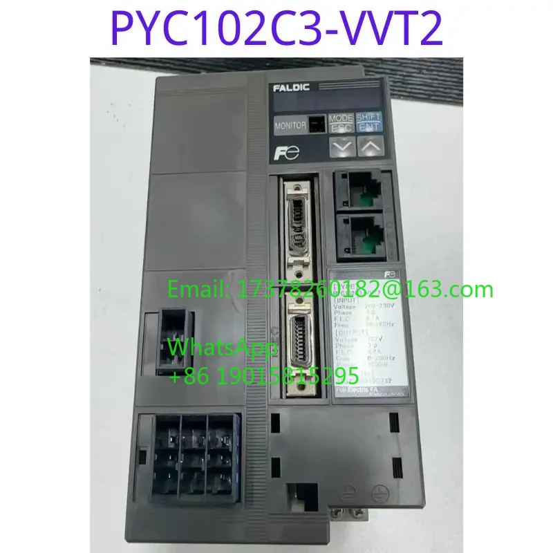 

Тест функции подержанного привода PYC102C3-VVT2 ОК, быстрая доставка