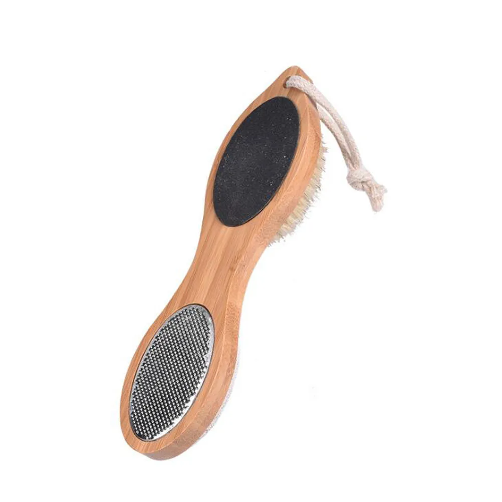 1Pcs Foot File Double Sided Callus Remover Ergonomic Handle Feet Scrubber Pedicure Tool Professional Personal Use