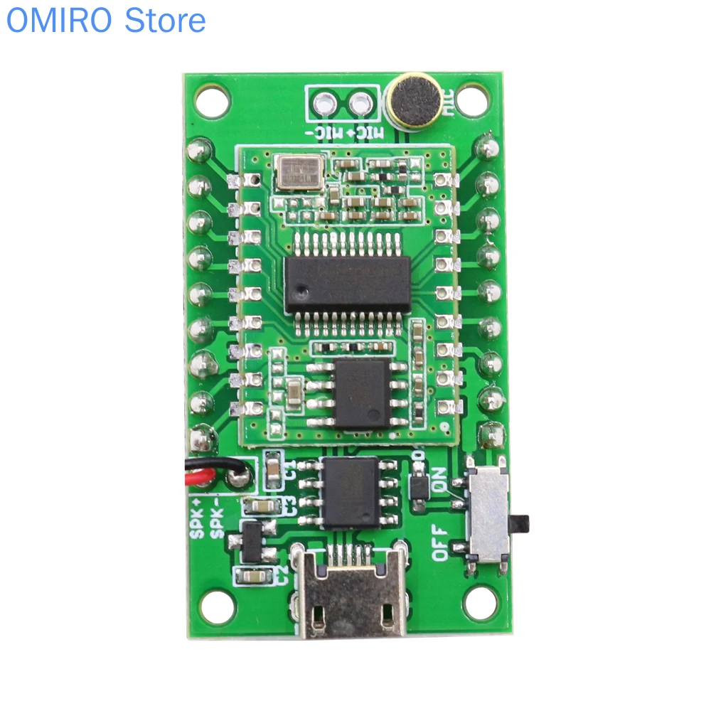 

AI Intelligent Speech Recognition Module Offline Speech Control Module Speech Recognition Chip Voice Control Development Board