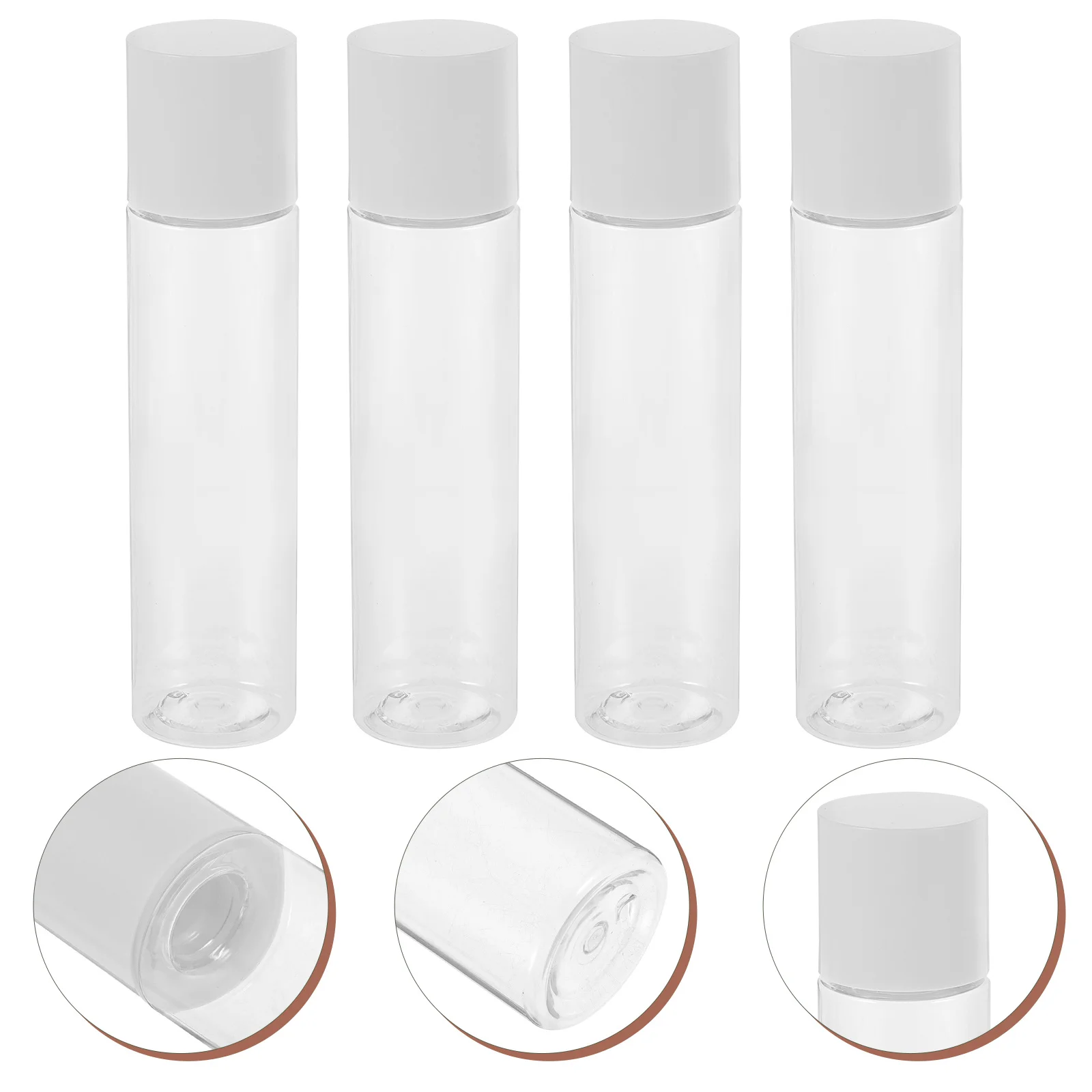 

4Pcs Travel Bottles for Toiletries 150Ml Refillable Containers Leak Proof Portable Dispensers Toner Bottle Set