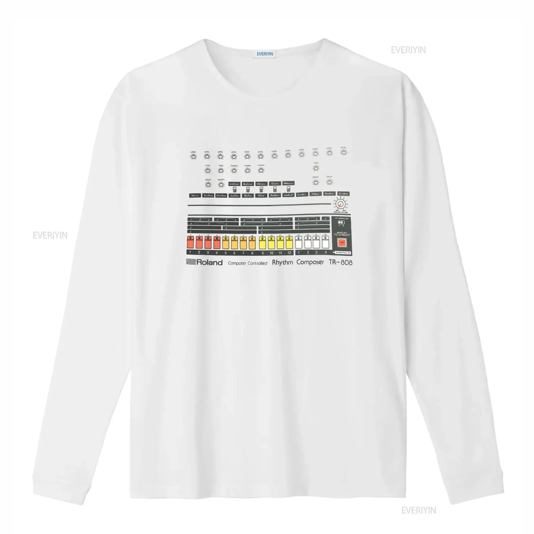 Roland TR 808 Rhythm Composer T Shirt Japan Exclusive Rare Techno Hip Hop House Music Design vintage Washed streetwear graphic