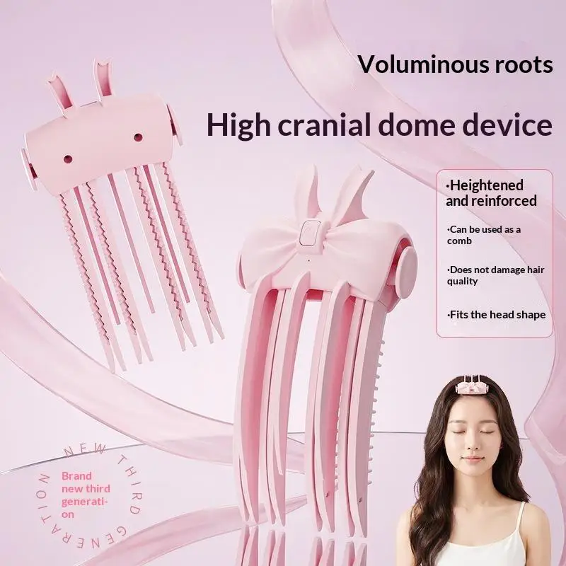 Salon Grade Electric Hair Volumizing Clip Long Lasting Fluffy Hair Styling for Daily Bangs Home Use