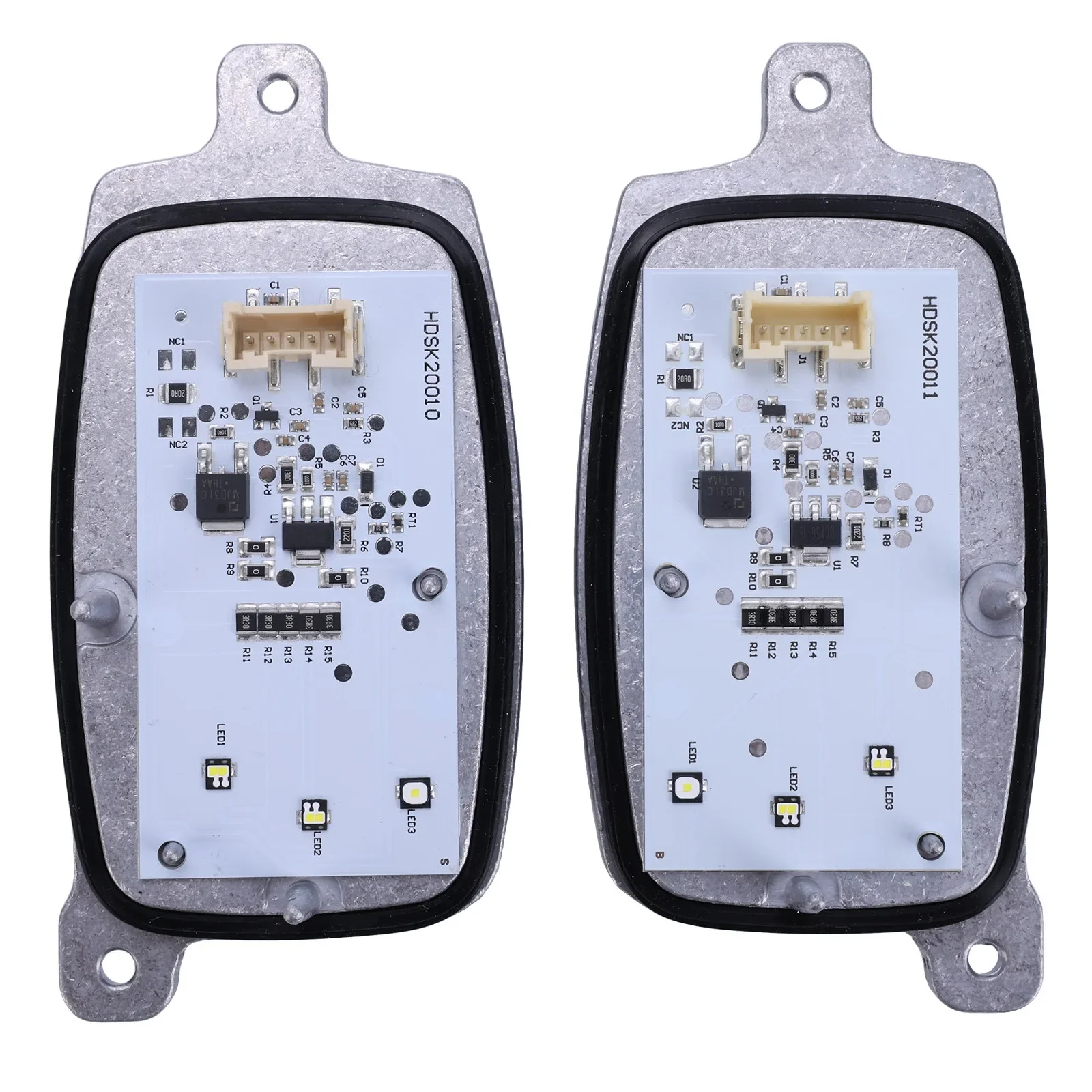 

1Pair LED Headlight DRL Daytime Running Light Module Ballast for Renault Megane IV 2015-Onwards 285753299R 285759447R