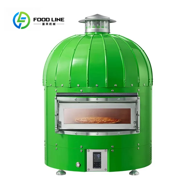 Customized Traditional Italian Handcrafted Pizza Kiln Multi Fuel Wood Charcoal Gas Fired Standing Type Bakery Machine Hotel Cafe