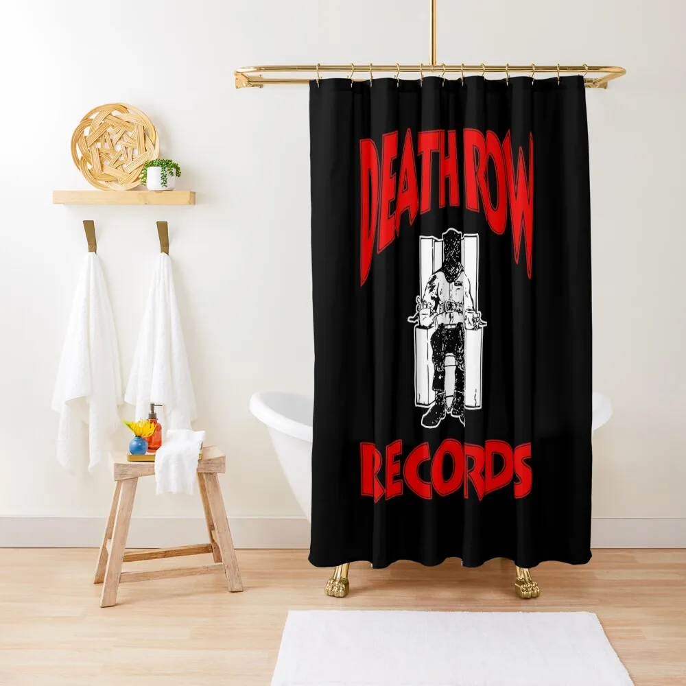 Death Row RecordsShower Curtain Luxury Bathroom Curtain Shower Curtains Bathroom