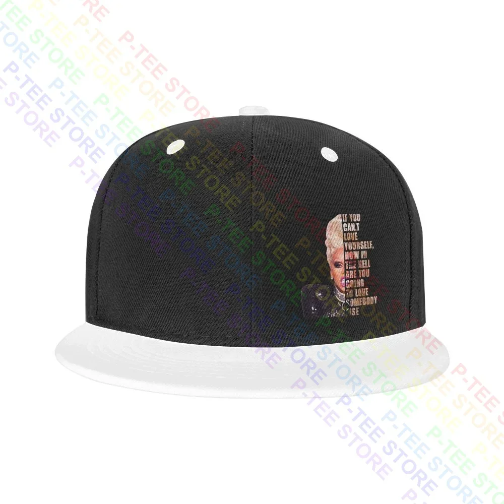 Rupaul Love Yourself-Loose Fit Lgbtq Drag Race Fan Snapback Cap Colorful Baseball Caps Retro All-Match Adjustable