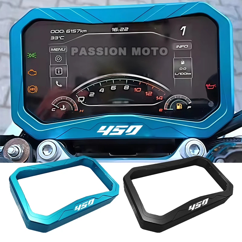 

For CFMOTO 450MT MT450 450SS 450SR SR450 450NK NK450 Motorcycle Meter Frame Cover Screen Glare Shield Instrument Display Guard