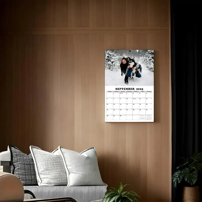 Dog Calendar Funny Hangable Monthly Calendar 11x8 Inch Cute Dog Wall Calendar Family Creative Calendar For Kids Teenagers Dog