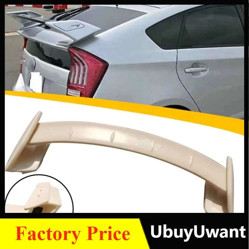 Factory ABS Rowen Tommy Kaira Style Rear Trunk Spoiler For Toyota PRIUS ZVW30 2005 2006 2007 2008 2009 2010 2011 2012